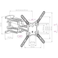 Кронштейн для телевизора Arm Media COBRA-45 - Превью изображения №4 — Интернет-магазин Time-Shop