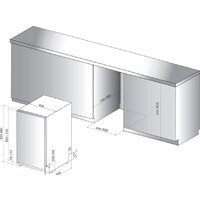 Встраиваемая посудомоечная машина Whirlpool WSIO 3O23 PFE X - Превью изображения №3 — Интернет-магазин Time-Shop