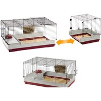 Клетка Ferplast Krolik 140 (красный) 57072470 - Превью изображения №11 — Интернет-магазин Time-Shop