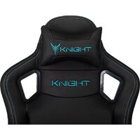 Игровое (геймерское) кресло Knight Outrid Smile (экокожа черный) - Превью изображения №11 — Интернет-магазин Time-Shop