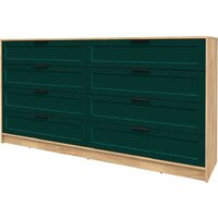 Интерлиния Концепт Тренд КТ-К197 (дуб золотой/изумруд)