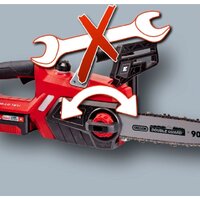 Аккумуляторная пила Einhell GE-LC 18 Li Kit (с АКБ) - Превью изображения №5 — Интернет-магазин Time-Shop