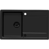 Кухонная мойка Kernau KGS Z 4575 1B1D Deep Black - Превью изображения №2 — Интернет-магазин Time-Shop