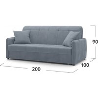 Диван Mio Tesoro Хилтон 068 П3МД АТС180 (Balance 996) - Превью изображения №10 — Интернет-магазин Time-Shop