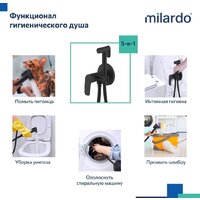 Гигиенический душ Milardo Rora RORBLR0M08 - Превью изображения №5 — Интернет-магазин Time-Shop