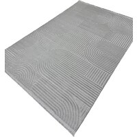 Radjab Carpet Моника Прямоугольник MC 402A 12588RK (1.6x3, L.Grey)