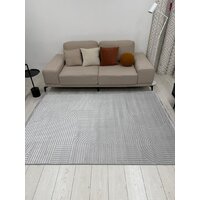 Ковер для жилой комнаты Radjab Carpet Моника Прямоугольник MC 402A 12588RK (1.6x3, L.Grey) - Превью изображения №5 — Интернет-магазин Time-Shop