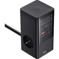 Сетевое зарядное Baseus PowerCombo Tower PowerStrip 3AC2+U2+С 35W CCGAN35-S3ACE - Превью изображения №4 — Интернет-магазин Time-Shop