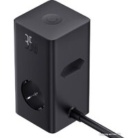 Сетевое зарядное Baseus PowerCombo Tower PowerStrip 3AC2+U2+С 35W CCGAN35-S3ACE - Превью изображения №3 — Интернет-магазин Time-Shop