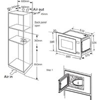 Микроволновая печь Meferi MMO6028WH Comfort Plus - Превью изображения №13 — Интернет-магазин Time-Shop