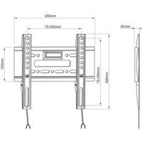 Кронштейн для телевизора Onkron FM1 - Превью изображения №4 — Интернет-магазин Time-Shop