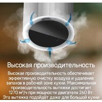 Кухонная вытяжка MAUNFELD Adelaide 39 Wall (золотистый) - Превью изображения №16 — Интернет-магазин Time-Shop