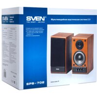 Акустика SVEN SPS-702 (орех) - Превью изображения №3 — Интернет-магазин Time-Shop