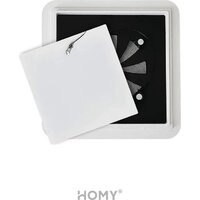 Вентиляционная решетка HOMY AIR квадратный AS125WR 20x20 (белая) - Превью изображения №8 — Интернет-магазин Time-Shop