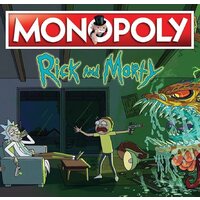 Настольная игра Мир Хобби Монополия. Рик и Морти - Превью изображения №2 — Интернет-магазин Time-Shop