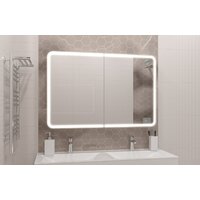  Континент Шкаф с зеркалом Avenue Led 120х80 - Превью изображения №10 — Интернет-магазин Time-Shop