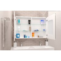  Континент Шкаф с зеркалом Avenue Led 120х80 - Превью изображения №11 — Интернет-магазин Time-Shop