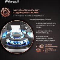 Варочная панель Weissgauff HG 451 WGH - Превью изображения №7 — Интернет-магазин Time-Shop