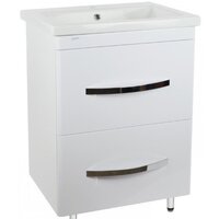  Doratiz Тумба под умывальник Doratiz Экватор 60 9912.809 (белый) - Превью изображения №2 — Интернет-магазин Time-Shop