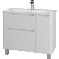 Grossman Тумба под умывальник Адель 100 см напольная (белый)