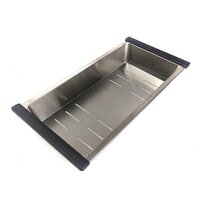 Кухонная мойка Roxen Simple 560220-70 сатин (с коландером и дозатором) - Превью изображения №13 — Интернет-магазин Time-Shop