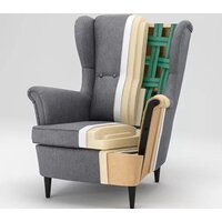 Интерьерное кресло Mio Tesoro Тойво (серый) - Превью изображения №7 — Интернет-магазин Time-Shop