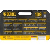 Универсальный набор инструментов Denzel 15814 (109 предметов) - Превью изображения №21 — Интернет-магазин Time-Shop