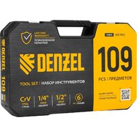 Универсальный набор инструментов Denzel 15814 (109 предметов) - Превью изображения №20 — Интернет-магазин Time-Shop