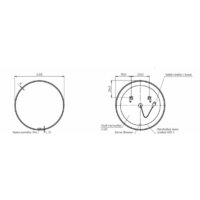  Cersanit Зеркало Eclipse Smart 60x60 64146 - Превью изображения №6 — Интернет-магазин Time-Shop