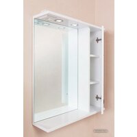  Onika Шкаф с зеркалом Балтика 67.02 правый (белый) [206704] - Превью изображения №3 — Интернет-магазин Time-Shop