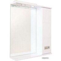 Onika Шкаф с зеркалом Балтика 67.02 правый (белый) [206704]