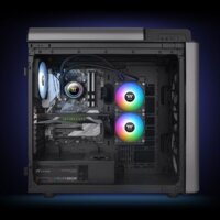 Система жидкостного охлаждения для процессора Thermaltake TH240 V2 ARGB CL-W361-PL12SW-A - Превью изображения №6 — Интернет-магазин Time-Shop