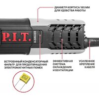 Угловая шлифмашина P.I.T. PWS125-C11 - Превью изображения №2 — Интернет-магазин Time-Shop