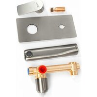 Смеситель Hansberge H699 (никель) - Превью изображения №10 — Интернет-магазин Time-Shop