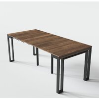 Кухонный стол Aledar Консольный стол F 40x240290 (черный муар/дуб галифакс) - Превью изображения №2 — Интернет-магазин Time-Shop
