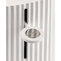 Тостер Alessi Plisse MDL08W (белый) - Превью изображения №4 — Интернет-магазин Time-Shop