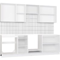 Готовая кухня Mio Tesoro Корнелия Ода-плюс 2.4 (графит/дуб бунратти) - Превью изображения №8 — Интернет-магазин Time-Shop