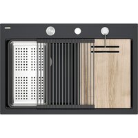Кухонная мойка Quadron HQC7650U7_BS - Превью изображения №4 — Интернет-магазин Time-Shop