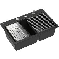 Кухонная мойка Quadron HQC7650U7_BS - Превью изображения №2 — Интернет-магазин Time-Shop