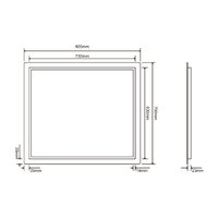  Roxen Зеркало Gotem 510165-80 80х70 - Превью изображения №10 — Интернет-магазин Time-Shop