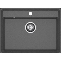 Кухонная мойка GranFest GF-LV-660 (графит) - Превью изображения №1 — Интернет-магазин Time-Shop