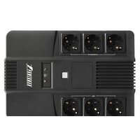 Источник бесперебойного питания Powerman Brick 600 - Превью изображения №2 — Интернет-магазин Time-Shop