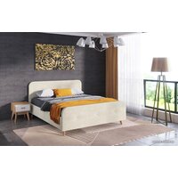 Кровать Мебельград Сиерра с ортопедическим основанием 90x200 (торонто светло-бежевый) - Превью изображения №2 — Интернет-магазин Time-Shop