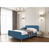 Кровать Мебельград Сиерра с ортопедическим основанием 90x200 (торонто светло-бежевый) - Превью изображения №3 — Интернет-магазин Time-Shop