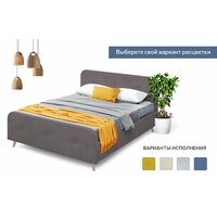 Кровать Мебельград Сиерра с ортопедическим основанием 90x200 (торонто светло-бежевый) - Превью изображения №4 — Интернет-магазин Time-Shop