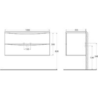  BelBagno Тумба под умывальник ACQUA-1000-2C-SO-BL - Превью изображения №12 — Интернет-магазин Time-Shop
