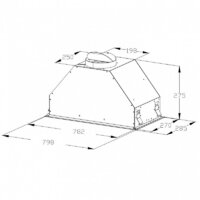 Кухонная вытяжка Korting KHI 9828 GN - Превью изображения №3 — Интернет-магазин Time-Shop