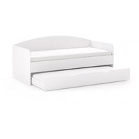 Кровать с выдвижным спальным местом Сонум Martin 90x200 (белый) - Превью изображения №2 — Интернет-магазин Time-Shop