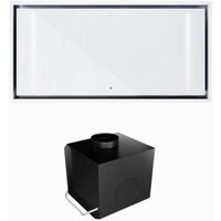 Кухонная вытяжка Globalo Zenara 100.1 White + Turbina TW 3.1 - Превью изображения №2 — Интернет-магазин Time-Shop