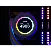 Система жидкостного охлаждения для процессора ID-Cooling Space SL360 XE WHITE - Превью изображения №10 — Интернет-магазин Time-Shop